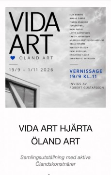 VIDA ART hjärta ÖLAND ART