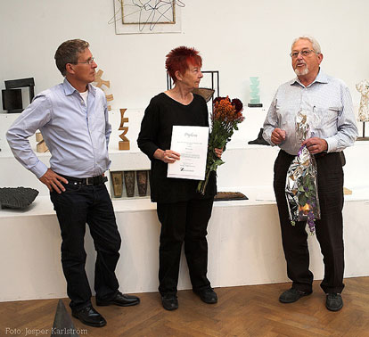 Beth Laurin emottager 2007 års Sergelstipendium