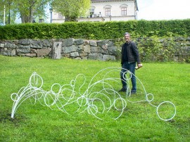 Skulptörförbundet 40 år - bilder från invigningen Görvälns slottspark 2015