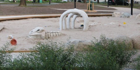 dinosaurieskelett